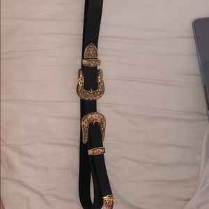 “B-low the belt” belt. Only worn a few times.